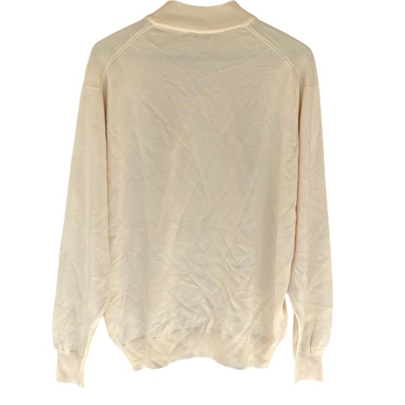 GRAN SASSO CASHMERE Wool Silk blend SWEATER - Picture 2 of 2